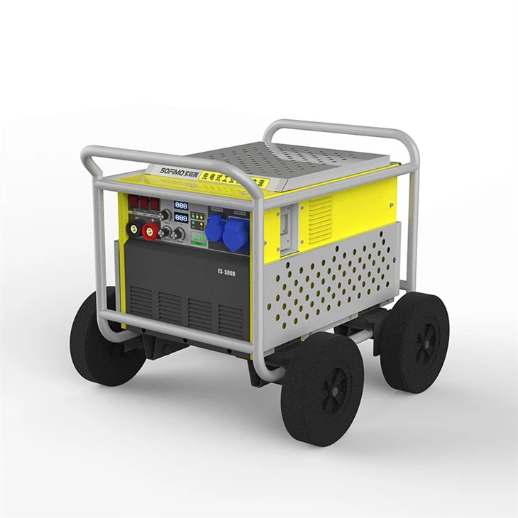 Rechargeable Welding Generator Industrial Mobile Power Station ES-5000