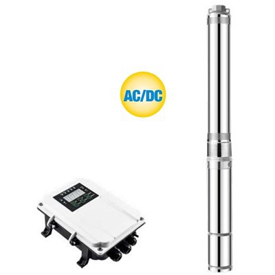 Solar DC upotettava pumppu